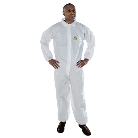 Cordova Disposable Coveralls, Collared, 12 PK MP2004XL